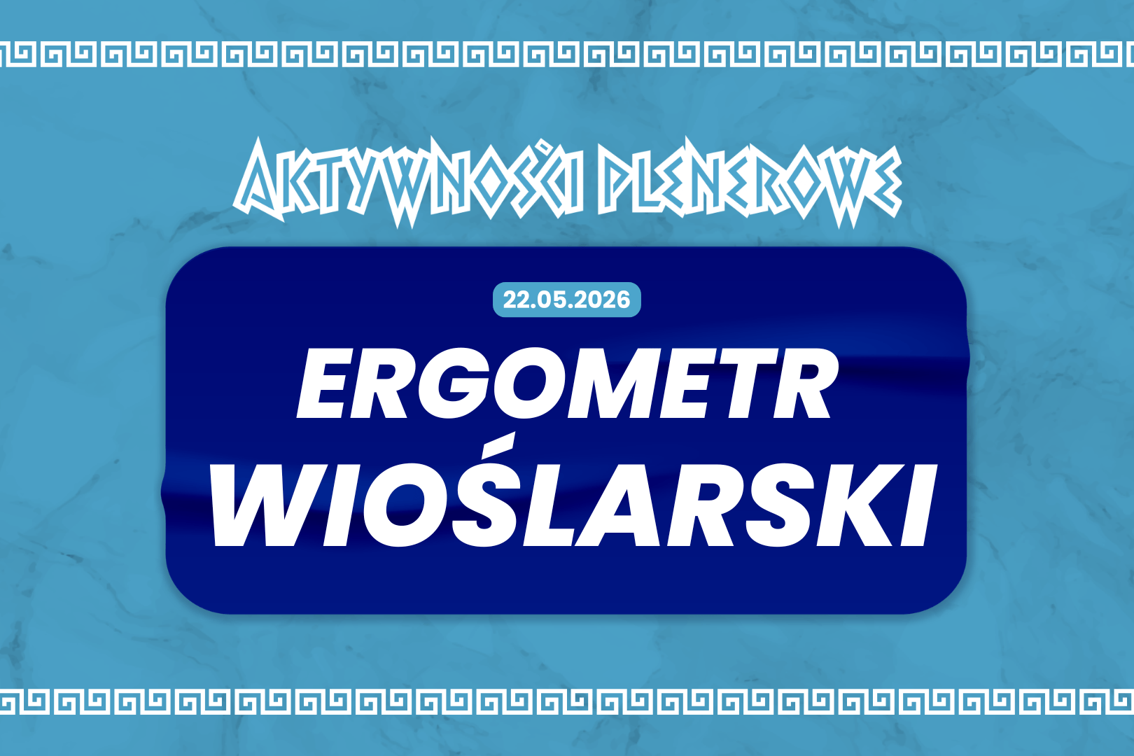 Ergometr wioślarski